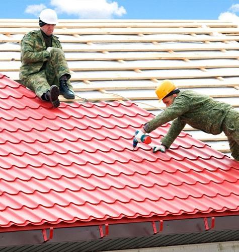 Ремонт кровли жилого дома в Губкинском